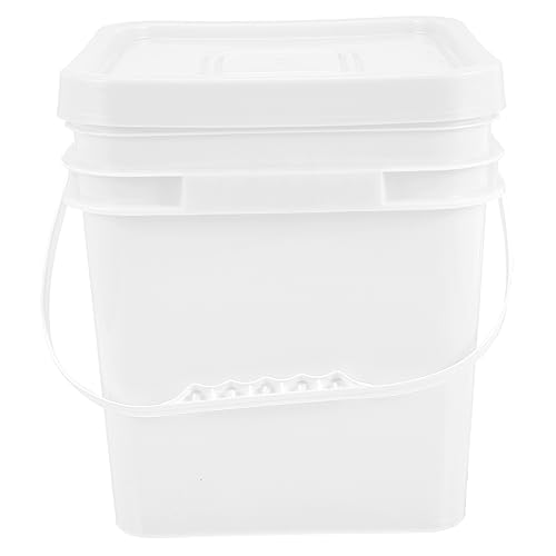 SOLUSTRE Versiegelter Eimer Wäschekrug Mehrzweck-untereimer Wischeimer Waschmittelbehälter 5-gallonen-eimerdeckel Waschpulverbox Mit Griff Waschpulvereimer Plastik Weiß Schwer Lagertank SOLUSTRE Versiegelter Eimer Wäschekrug Mehrzweck-untereimer Wischeimer Waschmittelbehälter 5-gallonen-eimerdeckel Waschpulverbox Mit Griff Waschpulvereimer Plastik Weiß Schwer Lagertank von SOLUSTRE