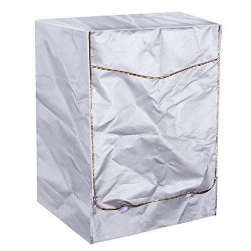 SOLUSTRE Waschmaschine Staubschutz Möbelabdeckung Frontlader-waschmaschinenabdeckung Waschmaschinenverpackung Trockene Maschinenabdeckung Oxford-stoff Silber Beschichtet Kühlschrank SOLUSTRE Waschmaschine Staubschutz Möbelabdeckung Frontlader-waschmaschinenabdeckung Waschmaschinenverpackung Trockene Maschinenabdeckung Oxford-stoff Silber Beschichtet Kühlschrank von SOLUSTRE