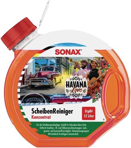 4 Stk. Sonax ScheibenReiniger Havana Love Konzentrat 3l Rundflasche SONAX GmbH von SONAX GmbH