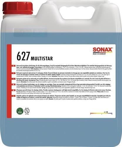 Sonax Kraftreiniger SX MultiStar 10l Konzentrat Kanister SONAX GmbH 06276000 von SONAX GmbH
