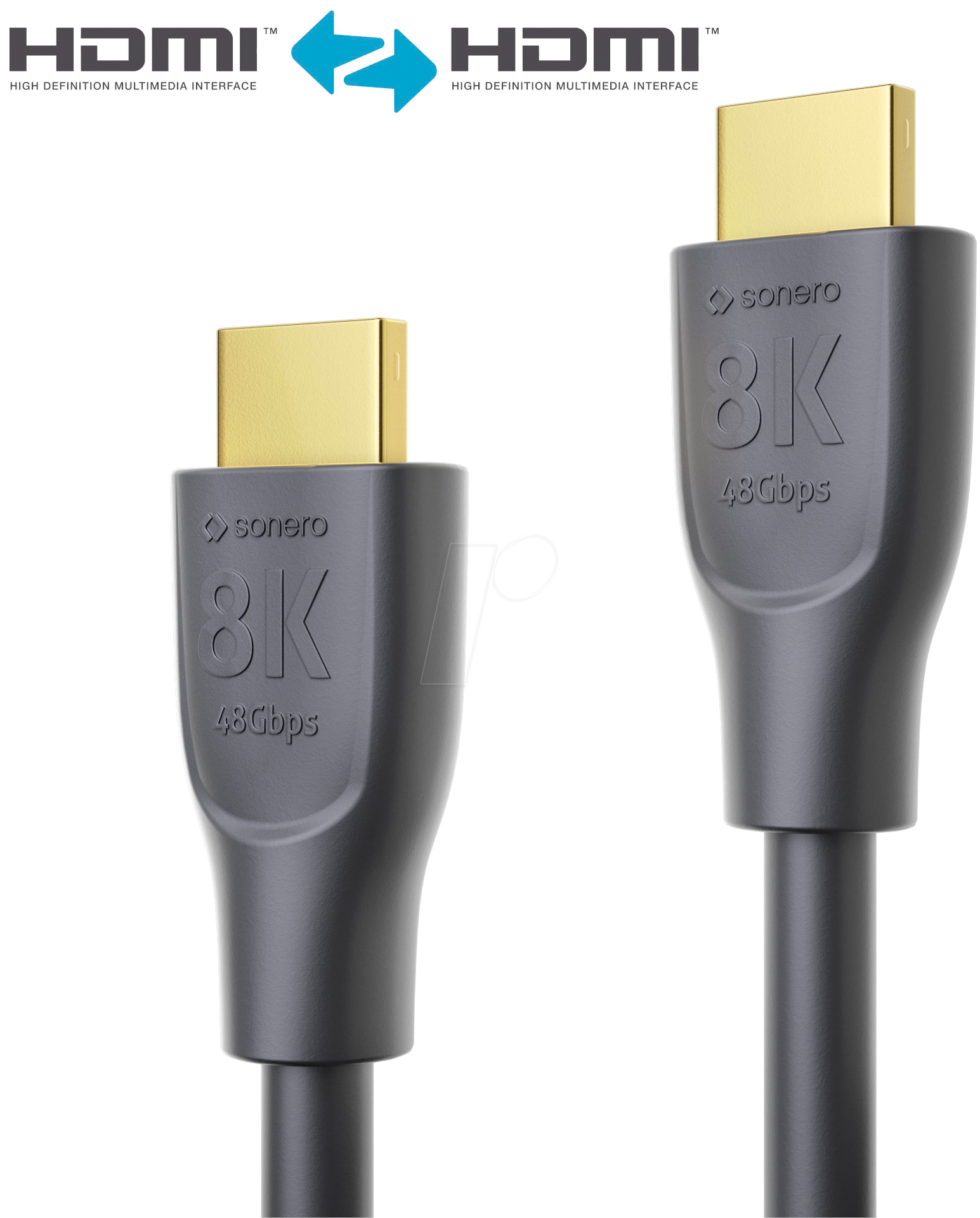 SON PHC110-005 - Premium High Speed HDMI Kabel, 8K, 0,5 m von SONERO