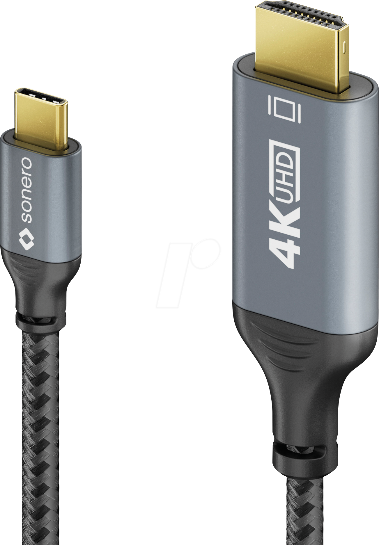 SON SPC-V100-020 - Adapterkabel USB Type-C  > HDMI, 4K@60 Hz, 2,0 m von SONERO