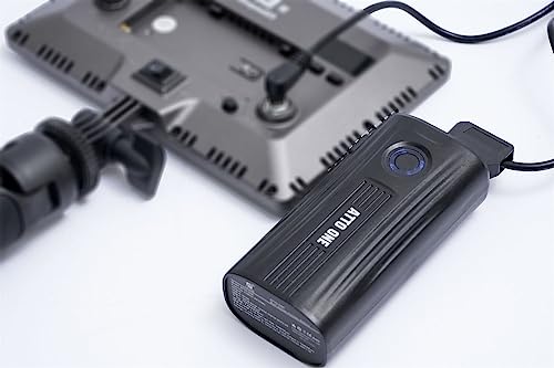 FXLION Mini Multi Voltage Tragbarer wiederaufladbarer Akku ATTO ONE mit D-Tap und USB für Fotolicht, Kamera, Telefon, Laptop von SONGING