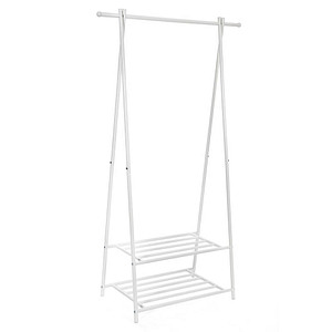 SONGMICS Kleiderständer HSR05W weiß Metall 87,5 x 155,0 cm von SONGMICS