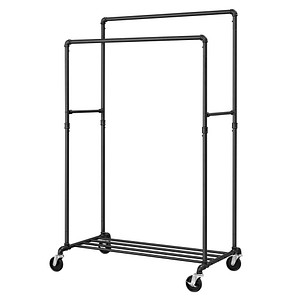 SONGMICS Rollgarderobe HSR60BV1 schwarz Metall 100,0 x 142,0/162,0 cm SONGMICS Rollgarderobe HSR60BV1 schwarz Metall 100,0 x 142,0/162,0 cm von SONGMICS