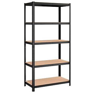 SONGMICS Schwerlastregal GLR050B01 schwarz 100,0 x 50,0 x 200,0 cm SONGMICS Schwerlastregal GLR050B01 schwarz 100,0 x 50,0 x 200,0 cm von SONGMICS