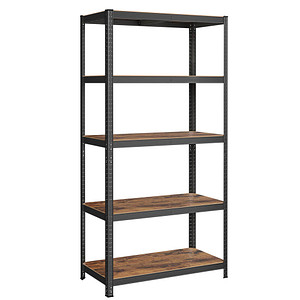 SONGMICS Schwerlastregal GLR050B11 schwarz, braun 100,0 x 50,0 x 200,0 cm SONGMICS Schwerlastregal GLR050B11 schwarz, braun 100,0 x 50,0 x 200,0 cm von SONGMICS