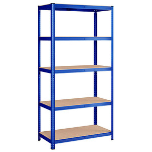 SONGMICS Schwerlastregal GLR050Q01 blau 100,0 x 50,0 x 200,0 cm SONGMICS Schwerlastregal GLR050Q01 blau 100,0 x 50,0 x 200,0 cm von SONGMICS