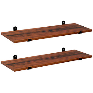 SONGMICS Wandregale-Set braun, schwarz 60,0 x 20,0 x 7,0 cm SONGMICS Wandregale-Set braun, schwarz 60,0 x 20,0 x 7,0 cm von SONGMICS