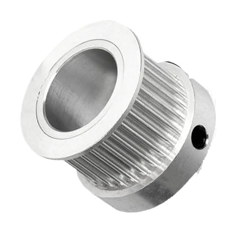 1 Stück 19T/20T/21T/22T Synchronräder Bohrung 3/4/5/6/6,35/8-10 mm Leichtmetallräder BF-Form passend zur Breite 6/10 mm MXL Zahnriemen(Bore 3mm,21T10mm) von SONGMIky