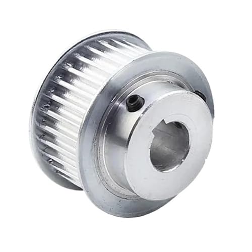 1 stück 40T HTD 5M BF Typ Zahnriemenscheibe Teilung 5mm Bohrung 5-30mm for 10/15/20/25mm Breite Gürtel Verwendet In Linear Pulley 5GT(17mm Keyway 5x2.3,48T20mm) von SONGMIky