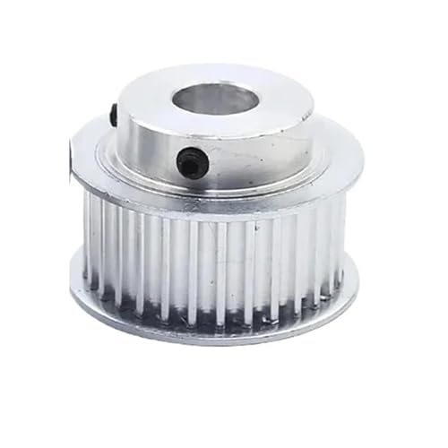 1 stück 40T HTD 5M BF Typ Zahnriemenscheibe Teilung 5mm Bohrung 5-30mm for 10/15/20/25mm Breite Gürtel Verwendet In Linear Pulley 5GT(Bore 8mm,40T15mm) von SONGMIky