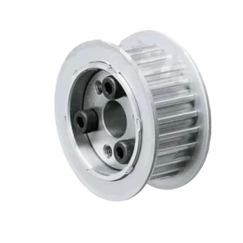 1 stück 46T Trapezzahnriemenscheibe Keyless-Buchse Bohrung 5-32mm for T5 Synchronriemen Breite 10/15mm(Bore 10mm,46T15mm) von SONGMIky
