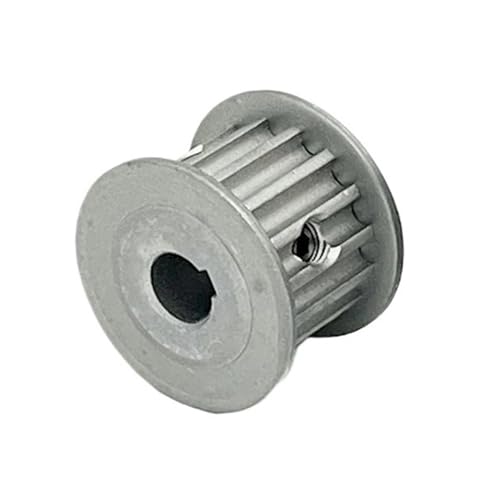 1 stück HTD 5M AF Typ 14 T/15 Zähne Zahnriemenscheibe Teilung 5mm Bohrung 5-12,7mm for 10/15/20/25/30/40mm Breite Riemen Verwendet In Linear Pulley 5GT(10mm Keyway 3x1.4,15T25mm) von SONGMIky
