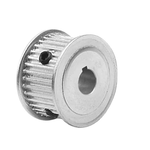 1 stück XL 20 T/22 Zähne Synchronriemenscheibe Bohrung 4/5/6/6,35-20 for Breite 10/12,7/15mm Gürtel XL Zahnriemenscheibe AF Typ(10mm Keyway 4x1.8,22T15mm) von SONGMIky