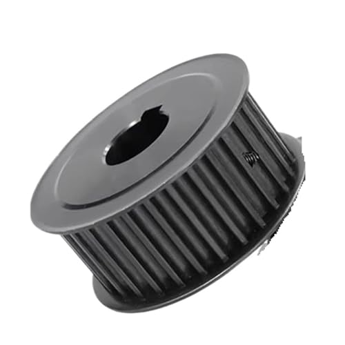 1pc 35 Zähne HTD 8M Stahl Timing Pulley AF Typ HTD 8M 35 T Synchron Rad for Gürtel Breite 25/30/40mm Bohrung 10-25mm(14mmk4x1.8mm,35T27mm (25mm)) von SONGMIky