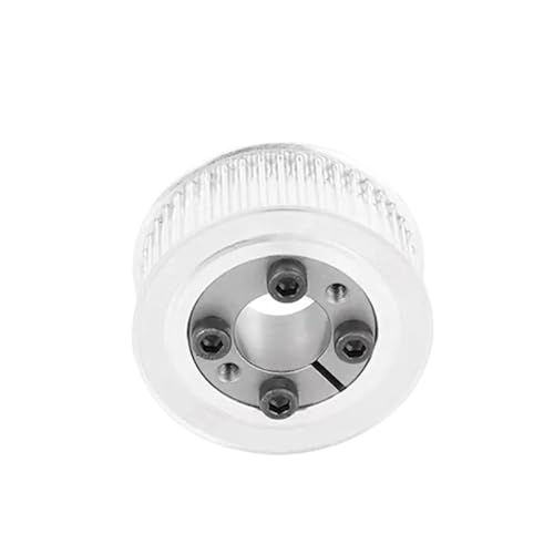 1pc HTD5M 38T Timing Pulley Keyless Buchse Bohrung 5/6/6.35/8-25Mm 5M Synchron Rad for Gürtel Breite 10/15/20/25mm(Bore 15mm,38T (1pc)11mm(10mm)) von SONGMIky