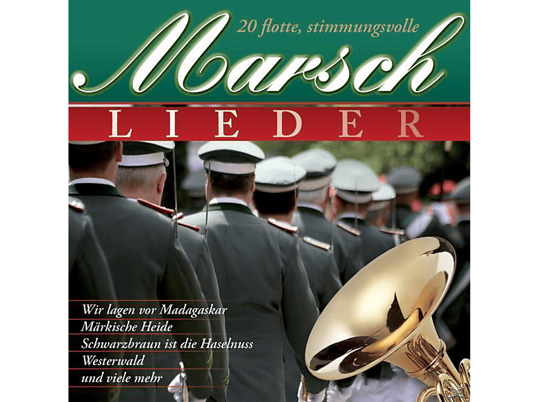 VARIOUS - 20 Flotte, Stimmungsvolle Marschlieder (CD) von SONIA