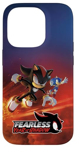 Hülle für iPhone 14 Pro Sonic the Hedgehog, Fearless: Year of Shadow key art von Sonic the Hedgehog