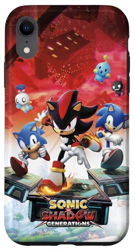 Hülle für iPhone XR Sonic the Hedgehog, Sonic X Shadow Generations - Key Art von Sonic the Hedgehog
