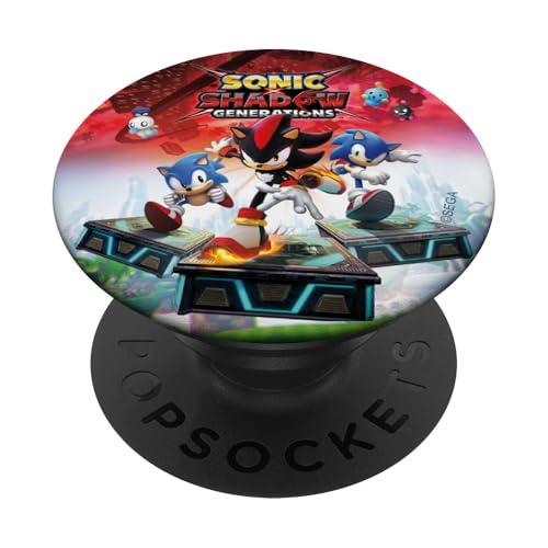 Sonic the Hedgehog, Sonic X Shadow Generations - Key Art PopSockets Klebender PopGrip Sonic the Hedgehog, Sonic X Shadow Generations - Key Art PopSockets Klebender PopGrip von Sonic the Hedgehog