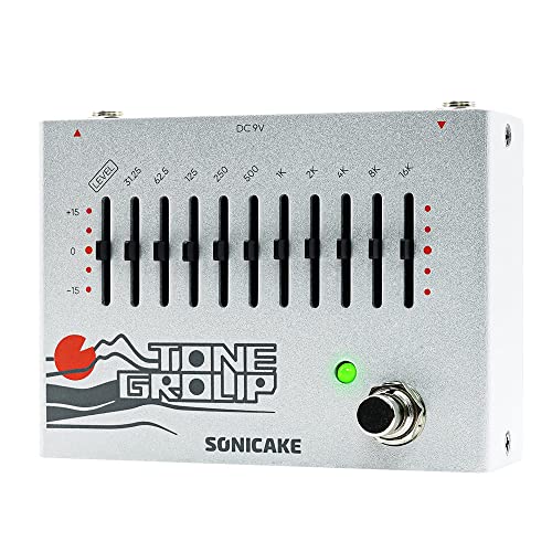 SONICAKE EQ Equalizer Gitarren Effektpedal 10-Band Tone Group von SONICAKE