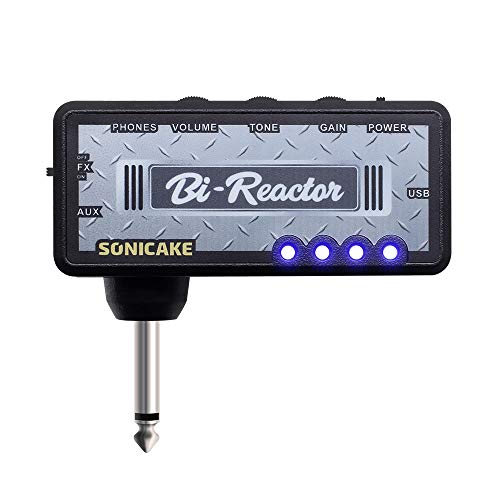 SONICAKE Mini Verstärker Gitarren Delay Effekt AMP Kopfhörer Verstärker Pocket wiederaufladbar US Style High Gain Tone Bi Reactor SONICAKE Mini Verstärker Gitarren Delay Effekt AMP Kopfhörer Verstärker Pocket wiederaufladbar US Style High Gain Tone Bi Reactor von SONICAKE