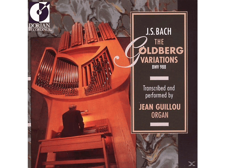 Jean Guillou - Goldberg-Variationen (Transkribiert Für Orgel) (CD) von SONO LUMIN