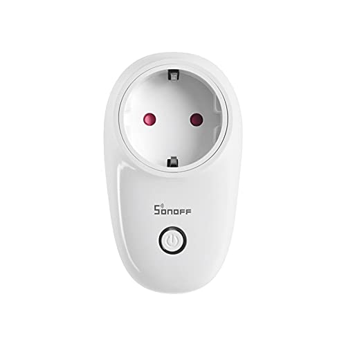 SONOFF S26R2 WLAN Smarte Steckdose,16A 4000W Alexa Smart Plug,Smart Home Wifi Steckdose mit App Fernsteuerung,Sprachsteuerung und Zeitschaltuhr, Funktioniert mit Alexa,Echo Dot,Google Home und IFTTT SONOFF S26R2 WLAN Smarte Steckdose,16A 4000W Alexa Smart Plug,Smart Home Wifi Steckdose mit App Fernsteuerung,Sprachsteuerung und Zeitschaltuhr, Funktioniert mit Alexa,Echo Dot,Google Home und IFTTT von SONOFF
