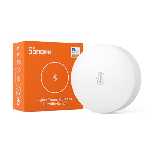 SONOFF SNZB-02P Zigbee Temperatur- und Feuchtigkeitssensor,Smart Thermometer Hygrometer mit Komfortalarm,Zigbee Temperatursensor Kompatibel mit Alexa/Google Home/HA/IFTTT,Zigbee Hub Erforderlich. SONOFF SNZB-02P Zigbee Temperatur- und Feuchtigkeitssensor,Smart Thermometer Hygrometer mit Komfortalarm,Zigbee Temperatursensor Kompatibel mit Alexa/Google Home/HA/IFTTT,Zigbee Hub Erforderlich. von SONOFF