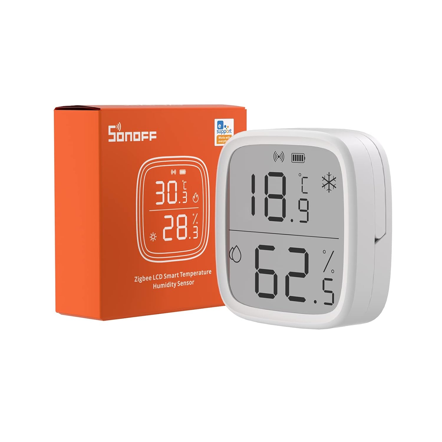 SONOFF Zigbee Temperatur- und Feuchtigkeitssensor SONOFF Zigbee Temperatur- und Feuchtigkeitssensor von SONOFF