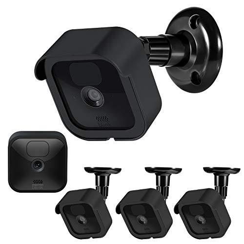 Blink Outdoor Halterung(3rd Gen), Verstellbare Wandhalterung mit Schutzhülle für Blink Outdoor Kamera und Blink Indoor Sicherheitskamera System (3 Pack, Schwarz) von SONOMO