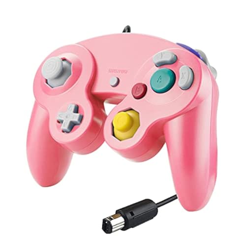 Controller für Gamecube,SONVIEE Wired NGC Controller Classic Game Cube NGC Controller Super Smash Bros GC Gamepad für Gamecube GC Mario Party Spiele Wii U Switch Controller für Gamecube,SONVIEE Wired NGC Controller Classic Game Cube NGC Controller Super Smash Bros GC Gamepad für Gamecube GC Mario Party Spiele Wii U Switch von SONVIEE