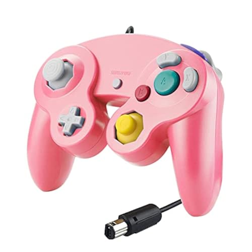 Controller für Gamecube,SONVIEE Wired NGC Controller Classic Game Cube NGC Controller Super Smash Bros GC Gamepad für Gamecube GC Mario Party Spiele Wii U Switch von SONVIEE