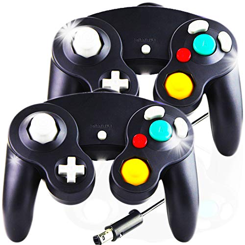 Controller für Gamecube,SONVIEE Wired NGC Controller für Game Cube Classic Game Cube NGC Controller Super Smash Bros GC Gamepad für Game Cube GC Mario Party Spiele Wii U von SONVIEE