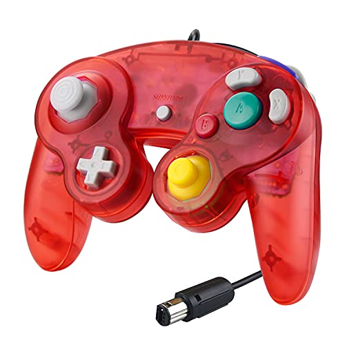 Controller für Gamecube,SONVIEE Wired NGC Controller für Game Cube Classic Game Cube NGC Controller Super Smash Bros GC Gamepad für Game Cube GC Mario Party Wii U Switch von SONVIEE