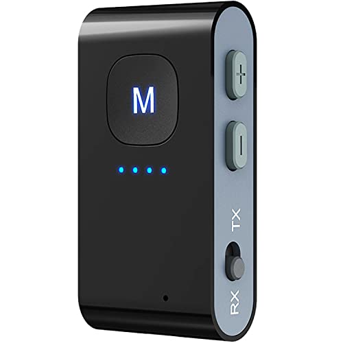 SONVIEE 5.0 Empfänger, Drahtloser Aux Bluetooth Adapter, Tragbarer Bluetooth Audio Adapter mit Freisprechanrufen und Sprachassistent für Auto SONVIEE 5.0 Empfänger, Drahtloser Aux Bluetooth Adapter, Tragbarer Bluetooth Audio Adapter mit Freisprechanrufen und Sprachassistent für Auto von SONVIEE