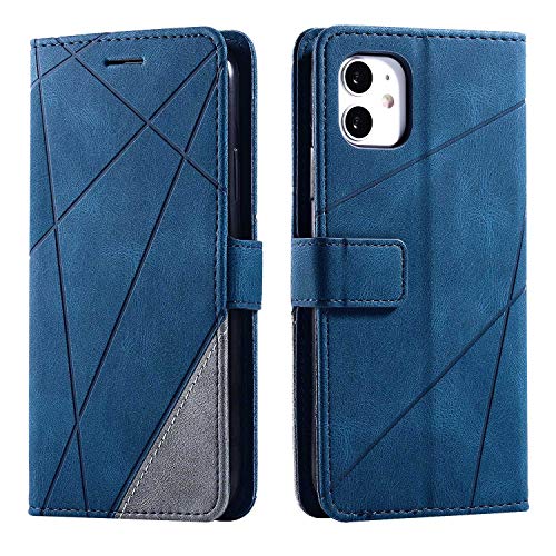 SONWO Hülle für iPhone 11, Premium Leder PU Handyhülle Flip Case Wallet Silikon Bumper Schutzhülle Klapphülle für iPhone 11, Blau SONWO Hülle für iPhone 11, Premium Leder PU Handyhülle Flip Case Wallet Silikon Bumper Schutzhülle Klapphülle für iPhone 11, Blau von SONWO