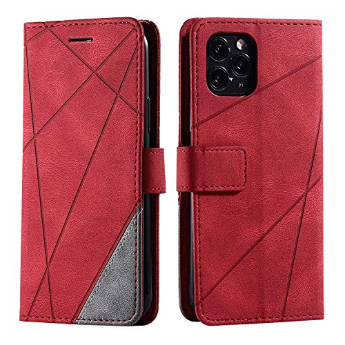 SONWO Hülle für iPhone 11 Pro, Premium Leder PU Handyhülle Flip Case Wallet Silikon Bumper Schutzhülle Klapphülle für iPhone 11 Pro, Rot SONWO Hülle für iPhone 11 Pro, Premium Leder PU Handyhülle Flip Case Wallet Silikon Bumper Schutzhülle Klapphülle für iPhone 11 Pro, Rot von SONWO