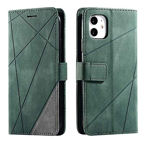 SONWO Hülle für iPhone 11, Premium Leder PU Handyhülle Flip Case Wallet Silikon Bumper Schutzhülle Klapphülle für iPhone 11, Grün SONWO Hülle für iPhone 11, Premium Leder PU Handyhülle Flip Case Wallet Silikon Bumper Schutzhülle Klapphülle für iPhone 11, Grün von SONWO