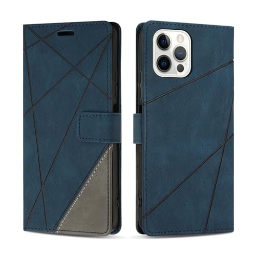 SONWO Hülle für iPhone 12 Pro Max Hülle, Premium PU Leder Handyhülle Wallet Silikon Schutzhülle Klapphülle für iPhone 12 Pro Max, Blau SONWO Hülle für iPhone 12 Pro Max Hülle, Premium PU Leder Handyhülle Wallet Silikon Schutzhülle Klapphülle für iPhone 12 Pro Max, Blau von SONWO