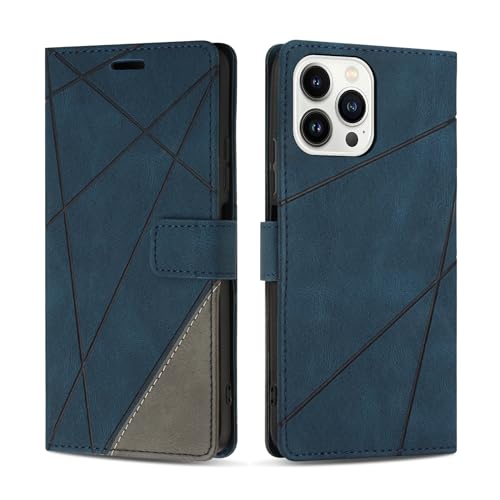 SONWO Hülle für iPhone 14 Pro Max Hülle, Premium PU Leder Handyhülle Wallet Silikon Schutzhülle Klapphülle für iPhone 14 Pro Max, Blau SONWO Hülle für iPhone 14 Pro Max Hülle, Premium PU Leder Handyhülle Wallet Silikon Schutzhülle Klapphülle für iPhone 14 Pro Max, Blau von SONWO