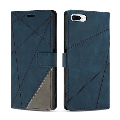 SONWO Hülle für iPhone 8 Plus/iPhone 7 Plus/iPhone 6 Plus Hülle, Premium PU Leder Handyhülle Wallet Silikon Schutzhülle Klapphülle für iPhone 8 Plus / 7 Plus / 6 Plus, Blau SONWO Hülle für iPhone 8 Plus/iPhone 7 Plus/iPhone 6 Plus Hülle, Premium PU Leder Handyhülle Wallet Silikon Schutzhülle Klapphülle für iPhone 8 Plus / 7 Plus / 6 Plus, Blau von SONWO