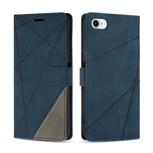 SONWO Hülle für iPhone SE 2022 / iPhone SE 2020 / iPhone 8 / iPhone 7 / iPhone 6 Hülle, Premium PU Leder Handyhülle Wallet Silikon Schutzhülle Klapphülle für iPhone SE 2022 / iPhone SE 2020, Blau SONWO Hülle für iPhone SE 2022 / iPhone SE 2020 / iPhone 8 / iPhone 7 / iPhone 6 Hülle, Premium PU Leder Handyhülle Wallet Silikon Schutzhülle Klapphülle für iPhone SE 2022 / iPhone SE 2020, Blau von SONWO