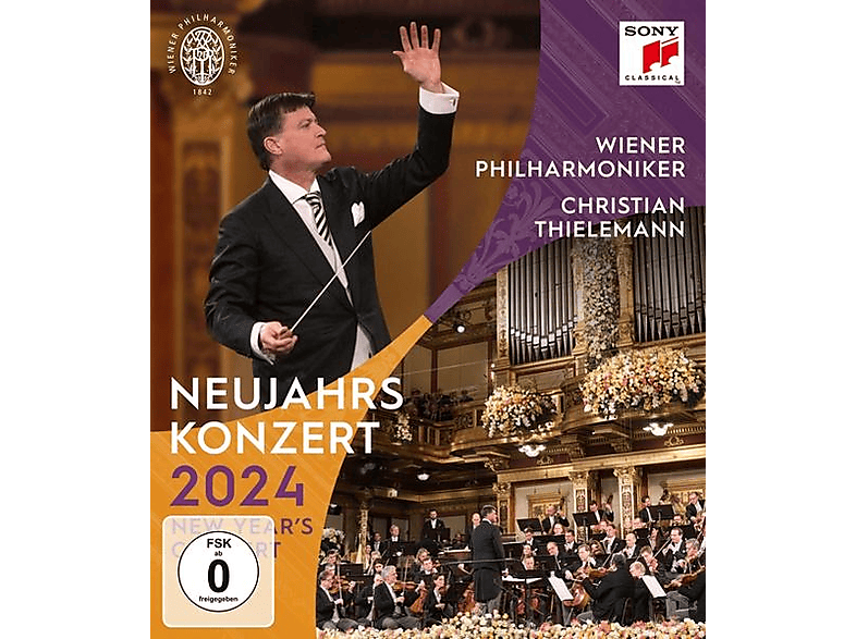 Christian Thielemann Wiener Philharmoniker - Neujahrskonzert 2024 (Blu-ray) von SONY CLASSICAL