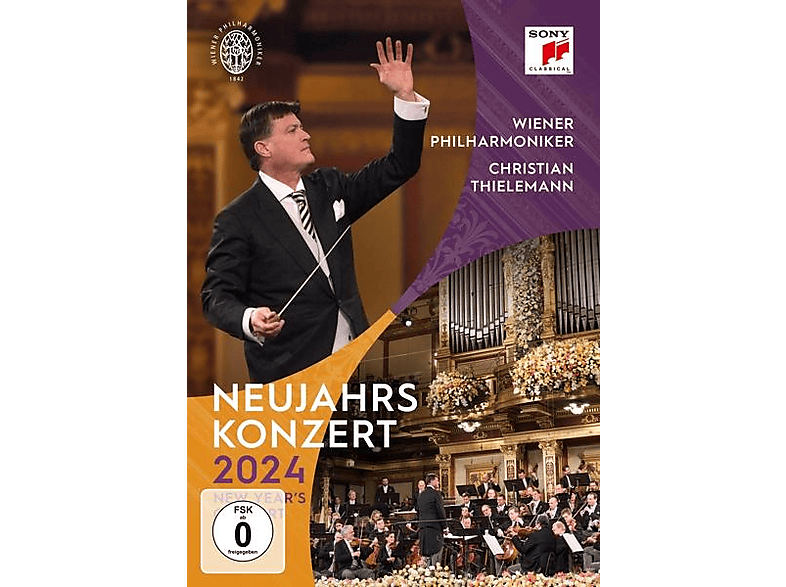 Christian Thielemann Wiener Philharmoniker - Neujahrskonzert 2024 (DVD) von SONY CLASSICAL