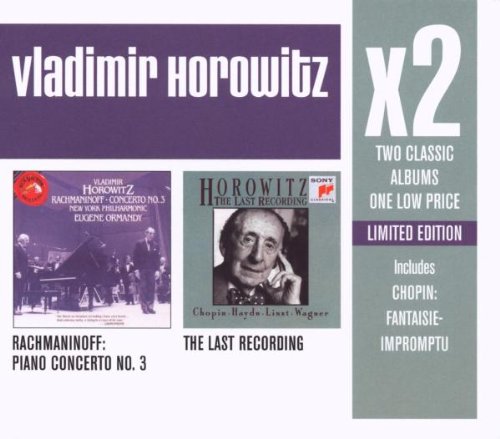 X 2 (The Last Recording / Rachmaninoff Concerto Nr. 3) von SONY CLASSICAL