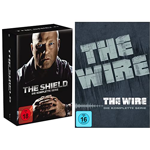 The Shield - Die komplette Serie [28 DVDs] & The Wire Staffel 1-5 Komplettbox (exklusiv bei Amazon.de) [24 DVDs] von SONY Deutschland GmbH