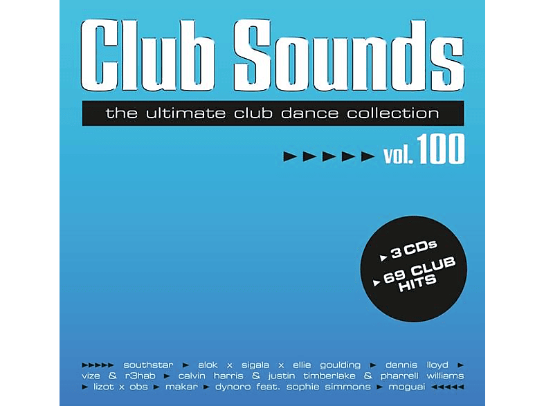 VARIOUS - Club Sounds Vol.100 (CD) von SONY MEDIA