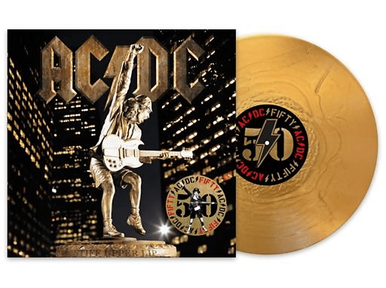 AC/DC - Stiff Upper Lip/golden vinyl (Vinyl) von SME CATLG
